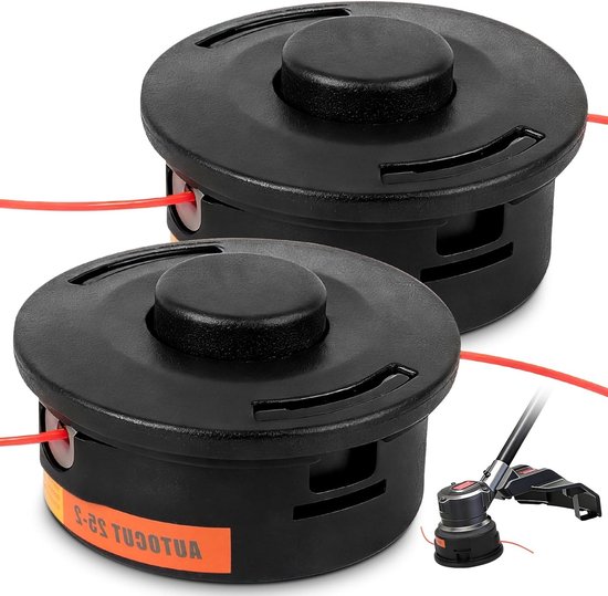 2 stuks M10 x 1.0 draadkop trimmerkop voor Stihl FS44 FS55 FS56 FS74 FS80 FS85 FS90 FS120 FS240 FS250 Autocut 25-2 reserveonderdelen voor tuingereedschap en gazononderhoud