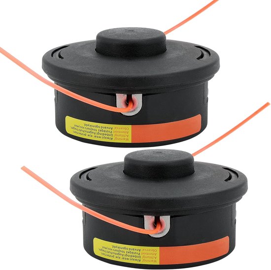 2 stuks maaikop Autocut 25-2 draadkop trimmerkop M10x1.0 voor FS55 FS85 FS56 FS70 FS80 FS90 FS100 FS110 FS130 FS240 FS250 40027102108 Grastrimmer accessoires met maaier draad 2,4 mm 6 m