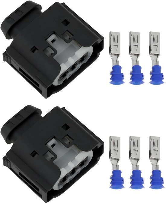 2 Stuks Ontstekingsspoel Bedrading Harness Reparatie Stekker voor Mercedes-Benz A2035453828 A0001501580, Hoogwaardige Vervangingsonderdelen voor Betrouwbare Prestaties