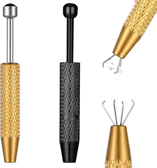 2 stuks piercing kogelopdraaier, roestvrij stalen piercingtang voor ballen