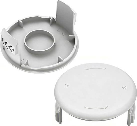 2 stuks spoelafdekking voor grastrimmer, compatibel met Ryobi AC14HCA, vervangende trimmerkap voor Ryobi One + 18 V, 24 V, 40 V grastrimmer