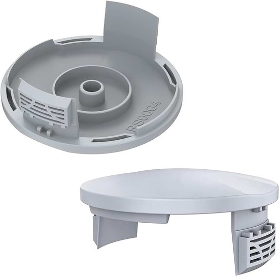 2 stuks spoelafdekking voor grastrimmer, compatibel met Ryobi RAC122, vervangende trimmerkap voor Ryobi RLT4027, RLT4125, RLT5027, RLT6030, RLT5127, RLT6130
