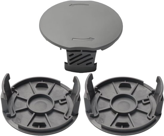 2 stuks spoeldeksel, dop, grastrimmer, kunststof, duurzaam, grastrimmer, kunststof, duurzame spoelkap, compatibel met Bosch EasyGrassCut F016F05320