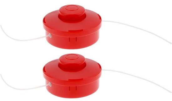 2 stuks trimmerkopspoelen 123155009 - geschikt voor Macallister Mbcp254-grastrimmer - hoogwaardige snijprestaties en duurzaam ontwerp