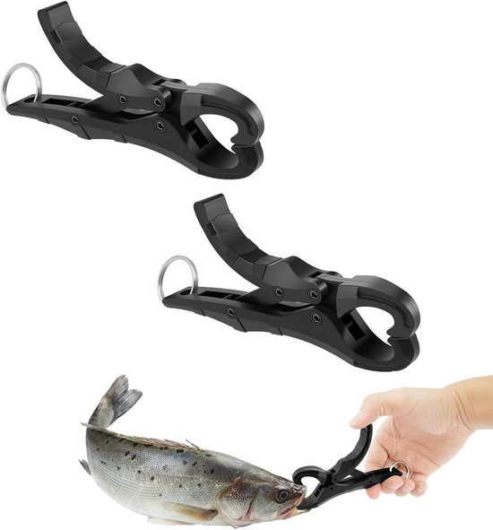 2 Stuks Visserijtang met Handvat en Vislipklem - Draagbare Visserijtang - Visserijtoebehorenreeks - Ideaal voor Vissengiften van Merkloos