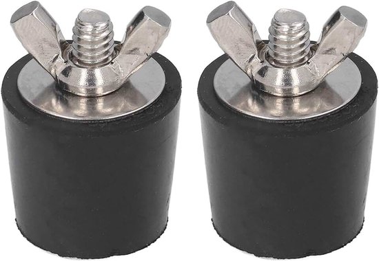 2 stuks winterstoppen, zwembad, zwembadbuis, vorstbescherming, rubberen stop, zwembadafsluitstop, vorstbeschermingsstop, zwembadaccessoires voor zwembad, afvoerleidingen, 25 mm