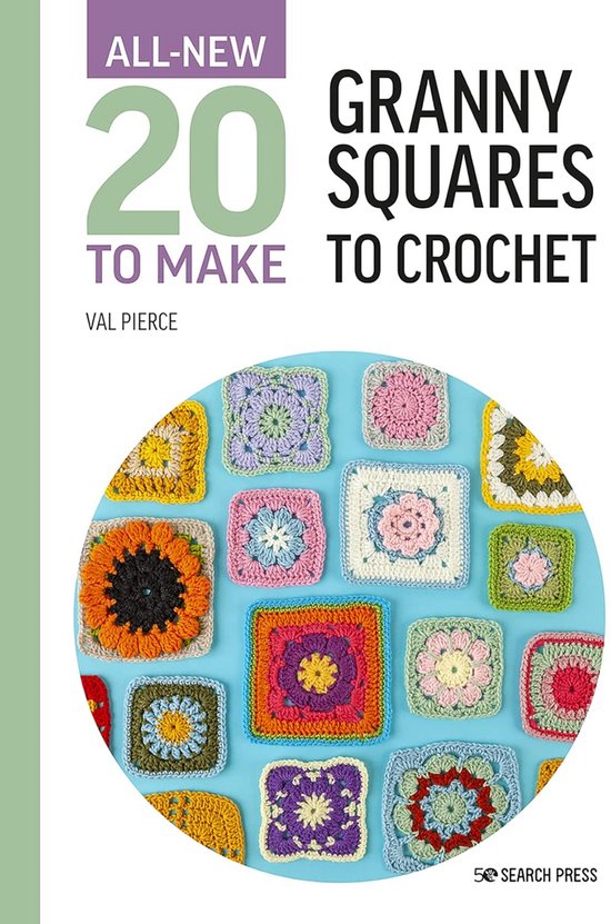 20 Haakpatronen voor Granny Squares - Creatieve Projecten in Diverse Ontwerpen van Merkloos