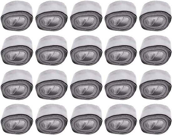 20 Rollen Zachte Bladlood Gewichten voor Vissen, 0.8mm Sinkers en Tackle Accessoires voor Vissers en Hengelsport Enthousiastelingen van Merkloos