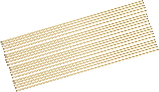 20 Stuks Gouden Messing Lood, Solderen, Reparatie, Lassen Accessoires, 1.6mm x 240mm, Smeltpunt 855℃~900℃