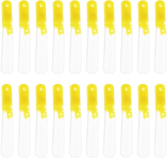 20 Stuks Silicone Float Waggler Adapters voor Drijvende Voeten - Ideaal voor Karper- en Zeevissen