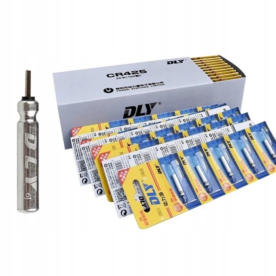 20x CR425 Batterijen voor Verlichte Gadgets, Hengelsport & Meer