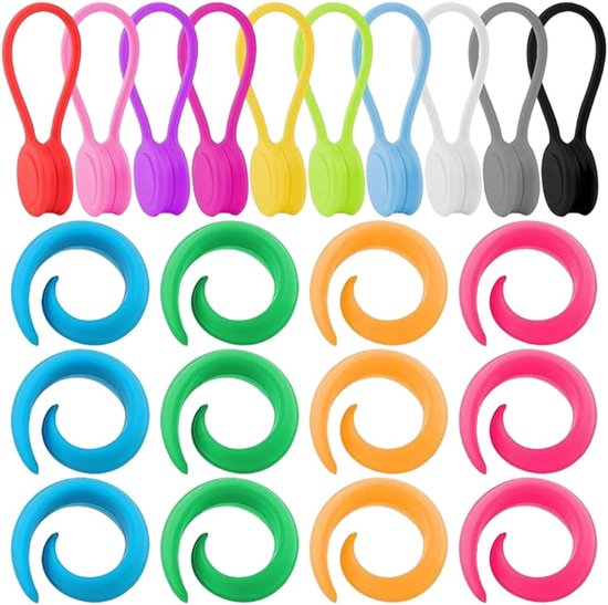 22-delige set stofclips voor draadspoelen, borduren en handquilten - Ideaal voor naaien en creatief werk