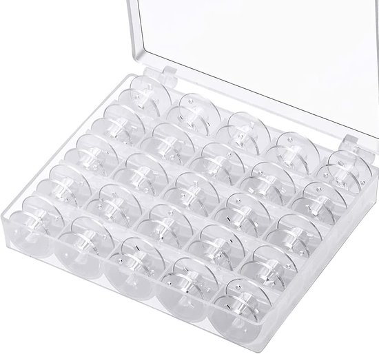 25 STKS Naaimachine Klossen Met Spoel Case Naaimachine Accessoires