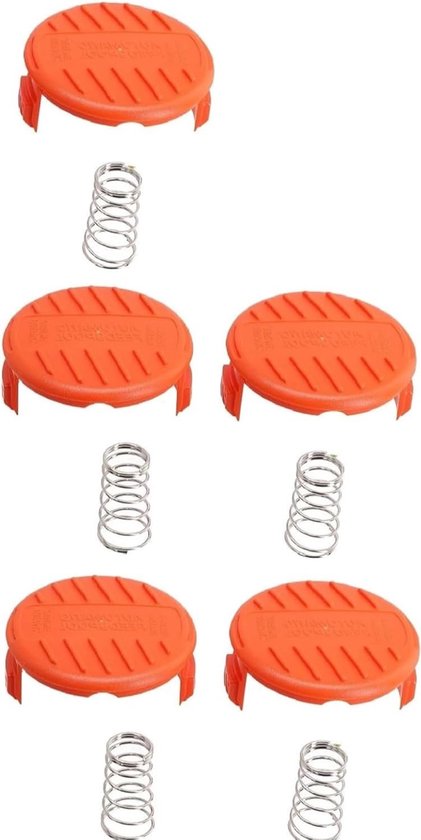 2/5/10 Stuks Vervangende Trimmer Spoel Deksel voor Black Decker Trimmers ST4525 ST5528 GH400 GL580 GLC1825 - Hoogwaardige Accessoires voor Tuinonderhoud en Grasmaaien
