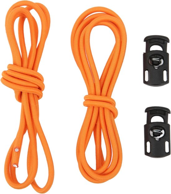 2PCS Bungee Goggle Strap, Elastische Zwembril Touw Verstelbare Duiken Snorkelen Riem Koord Zwembenodigdheden(Oranje)
