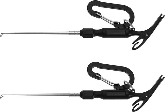 2pcs Fishing Loop Tyer and Quick Knot Tool Fishing Hook Remover Tools Fishing Hook Remover Knot Tie 3 in 1 Fishing - ShopVlot