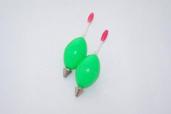 2x Dobber - schuifdobber - bol M groen van Sportx