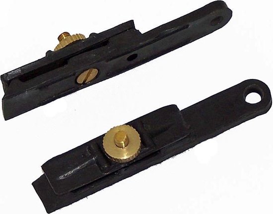 2x Lijn clip - lijnclip - lineclip - line clip - verstelbaar van Merkloos