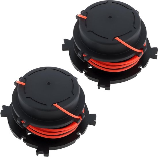 2x Trimmerkop Spoel Cover met Lijn voor Stihl Autocut 46-2 36-2 56-2 - Tuinaccessoire, Vervangingsonderdeel, Hoogwaardige Kwaliteit van Merkloos