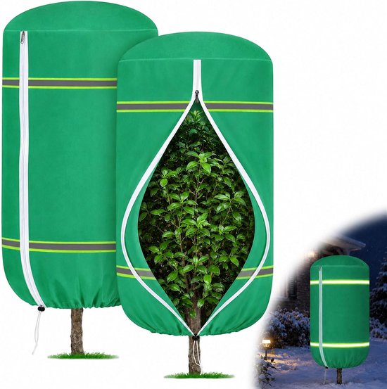 2x Winterbescherming voor planten, 120x180 cm
