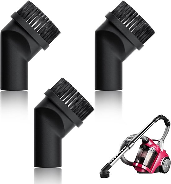 3-delige borstel voor stofzuigeraccessoires - Multifunctioneel accessoire met gegarandeerde compatibiliteit