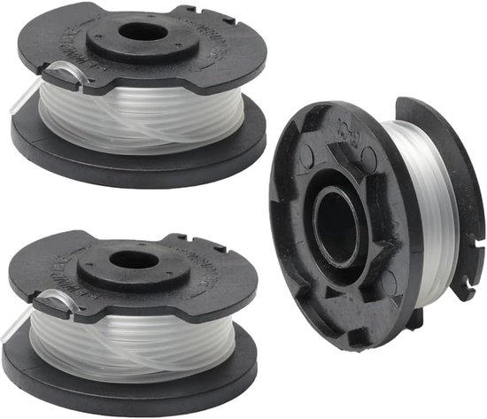 3 stuks grasmaaierspoel, spoel voor bosmaaier, compatibel met Einhell grastrimmer GE-CT 18/28 Li-Solo en GE-CT 18/28 Li TC-Solo
