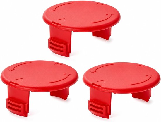 3 stuks spoelafdekking van ABS, compatibel met GE-CT 18/28 Li-Solo en GE-CT 18/28 Li TC-Solo, reserveonderdeel voor grastrimmer, Ø 7,5 cm, voor tuinonderhoud