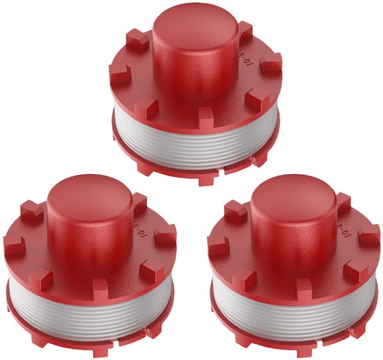 3 Stuks Vervangende Draadspoelen voor Grastrimmer
