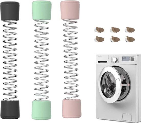 3 stuks wasmachine-deurhouders, voorlader, deursteun, deursteun voor wasmachine ter bevordering van de geurdispersie bij de ventilatie van wasmachines (verpakking van 3)