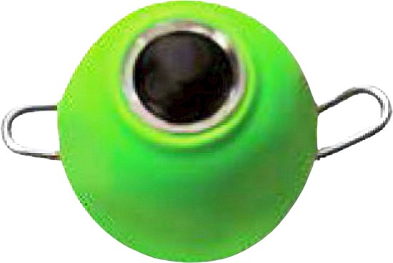 3 x Flex Head Loodvrije Loodkop 10 Gram Groen Green Head Loodvrij Loodgewicht Mandala Shad Montage van Merkloos