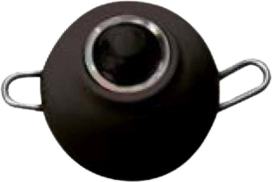 3 x Flex Head Loodvrije Loodkop 13 Gram Zwart Black Loodvrij Loodgewicht Mandala Shad Aas Montage van Quantum