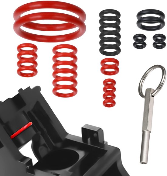 30 stuks afdichtringen set, afdichting O-ringen voor Philips volautomatische koffiemachine afdichting ORing assortiment voor Saeco volautomatische koffiemachine accessoires voor reserveonderdelen