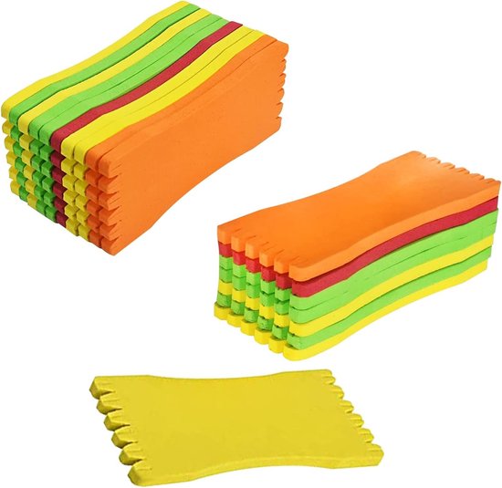 30 Stuks Drijvende Vislijn Spoelen, Lichtgewicht Foam Visreels voor Haken en Vislijnen, Ideaal voor Vissen en Outdoor Activiteiten