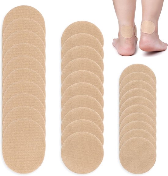 30 stuks Plakband voor voeten, voor schoenen en blaren