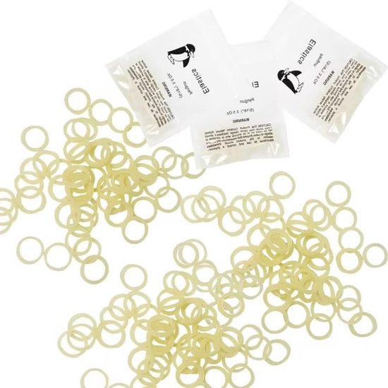 300 Stuks Orthodontische Rubber Bands - Elastische Tandheelkundige Bands voor Beugels, 5/16 Inch, Ideaal voor Tandcorrectie en Beugelbehandeling