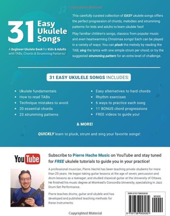 31 Makkelijke Ukulele Liedjes voor Beginners: Inclusief TAB, Akkoorden en Strum Patronen