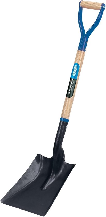 31391 Staal Vierkante Mond Bouwers Schop met Hardhouten Schacht
