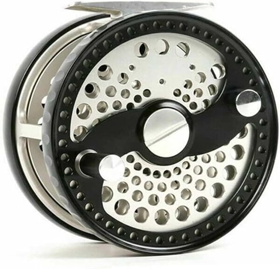 3/4/5/6/7/8/9/10WT klassieke vliegenvisrol, verstelbare klikkerrem, Clicker Disc Drag System (5-7 WT)