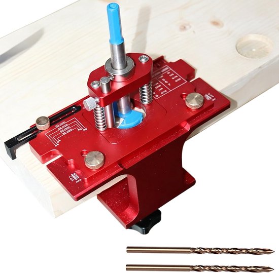 35 mm potscharnier boorsjabloon aluminium, nauwkeurig scharnier Jig