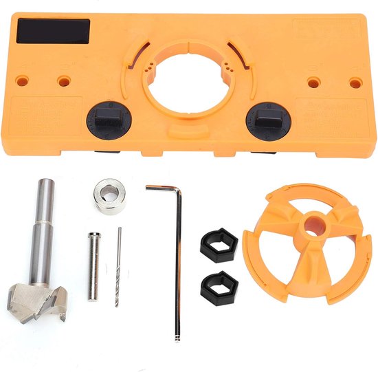 35mm Hinge Drill Jig - Hinge Drill Conductor - Hinge Jig Guide - Hinge Bore Jig - Hinge Drill Jig - Hinge Installatie Accessoire van Merkloos