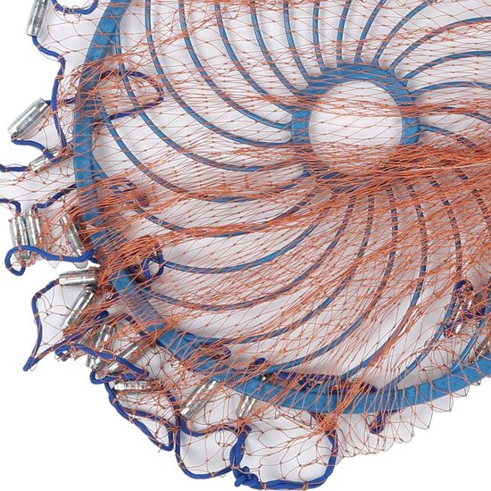 360 cm Duurzaam werpnet - Hoge Weerstand Vlieggietnet voor Vissen van Merkloos