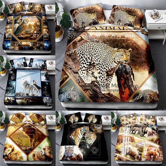 3D Double Increase Comfort Customized Duvet Bedding Set