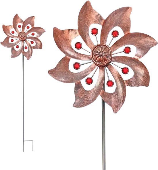 3D Kinetische Windmolen voor Tuin, Patio en Gazon Decoratie van Metaal met Beweging en Stijl