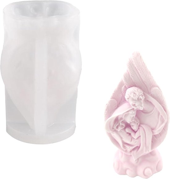 3D siliconenvorm voor de Jezus Baby Maria Heilige Familie Harskunst