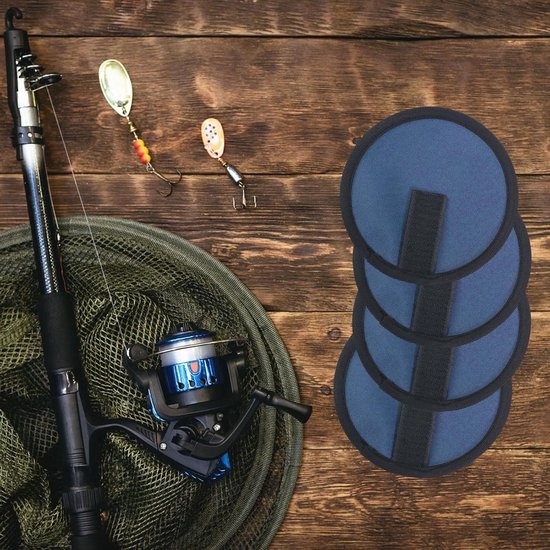 4-delige Vissersdoos Set, Nylon Lure Box Covers van 15 cm, Bescherming voor Vissershengels en Aas met Veiligheidsfunctie