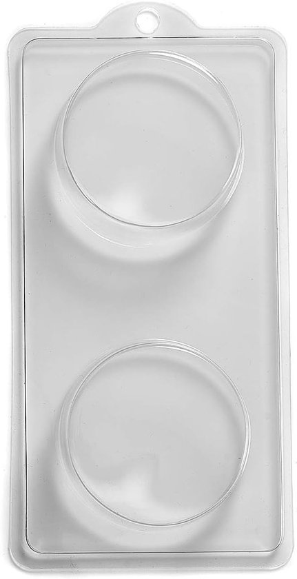 4 holle ruimtes, ronde vorm, zeep/Bath Bomb (5 stuks)