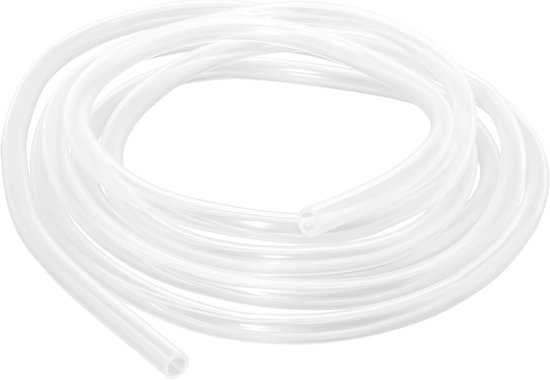 4 mm ID x 6 mm OD 3 m (9,8 ft) doorzichtige vinylslang PVC-buis, lichtgewicht en flexibele plastic buis, waterluchtpijp