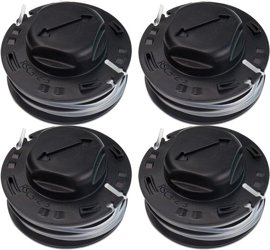 4-pack C 3-2 voorgewonden trimmerspoel vervanging voor Stihl FSA 57 FSA 56 FSA 50 FSE 52 FSE52 Autocut C3-2 trimmerkop 4009 710 4305 lijnvervangende spoel