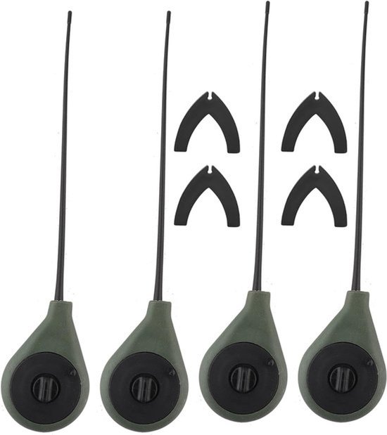 4 sets ABS-hengel - koudebestendige ijshengel - ijshengel voor buiten - hengelset - hengel met tips voor visaccessoires - visgerei - vissen in de winter