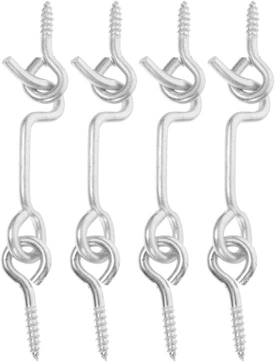 4 sets raamdeur haken wind haken ringen ankers huis stang sluitingen veiligheidsluitingen voor bestelwagens sloten scharnieren verlichting houder